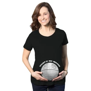 Linda Camiseta Maternity Thats No Moon Divertida Embarazo Anuncio Baby Bump - Imagen 1 de 20