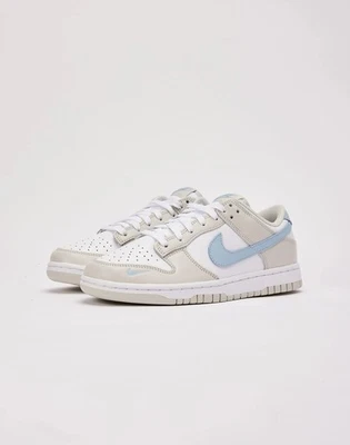 Talla 9.5 - Nike Dunk Low Light Bone Armory Azul Mujer Foto 1 de 4