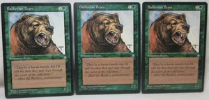 BALDUVIAN BEARS X3 MAGIC THE GATHERING ICE AGE 1995 MTG Trading Card #620 - Bild 1 von 6