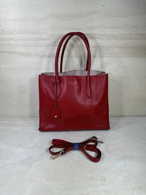 Bolso Bandolera Kate Spade Eva Bolso Mediano Cuero Rojo (Manchas Interior) Foto 1 de 4