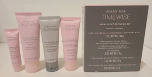Mary Kay TimeWise On The Go Juego Milagro 3D Juego de 4 Piezas 089021 Normal a Seco NUEVO - Imagen 1 de 6