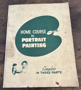 1961 David Rand Home Course in Portait Painting Complete in 3 Parts Cartoonists' - Imagen 1 de 5