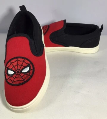 ¡Nuevo! Zapatillas Gap Kids Marvel Spider-Man Rojo/Negro Talla 1 Foto 1 de 4