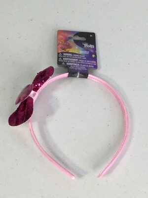 TROLLS Pink Headband. Size Age 3+. NEW. - Image 1 of 4