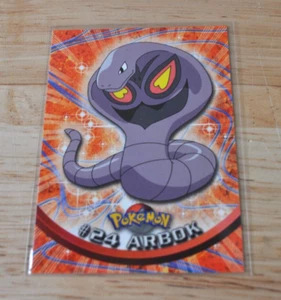 Pokemon TV Animation Edition #24 Arbok Topps Blue Label - Picture 1 of 6