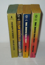 Lot de 4 livres de poche vintage Harlan Ellison années 1970, science-fiction