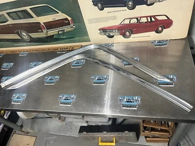 Chevrolet Impala 1969 70 personalizado ventana trasera molduras exteriores Caprice 2 puertas (I) Foto 1 de 4