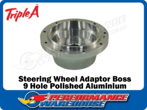 ADAPTADOR DE VOLANTE BOSS VW TRANSPORTER BERLINA T2 TIPO 2 1968-74 PULIDO - Imagen 1 de 3