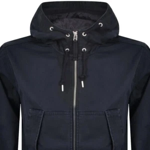Chaqueta con capucha Pretty Green Insignia negra talla M PVP £140 - Imagen 1 de 23