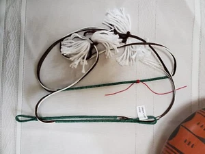 Archery Bowstring, Brown & White, 55", Continuous Loop, 14 Strands BCY B55 - Picture 1 of 1