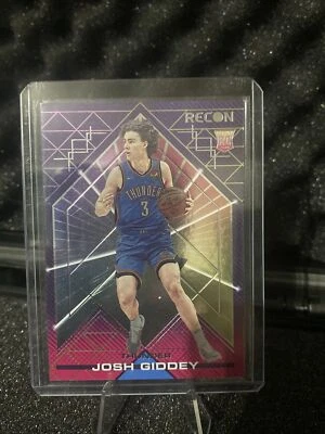 JOSH GIDDEY 2021-22 PANINI RECON BASE ROOKIE RC OKLAHOMA CITY THUNDER - Image 1 of 3