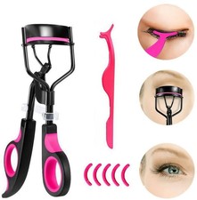Ealicere Piegaciglia ，Inossidabile di Trucco Ciglia Curling Tool +5...