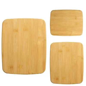 Hot Deal! 3-piece natural bamboo cutting board set durable lightweight for meat - Picture 1 of 5