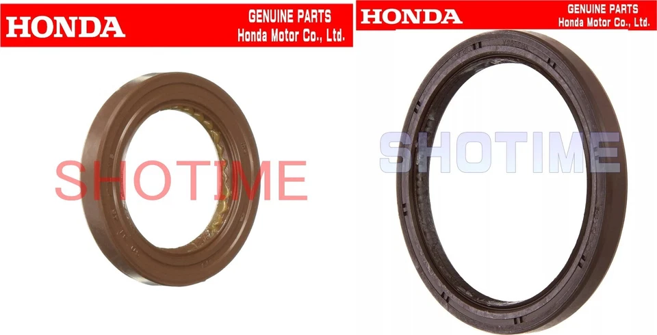 Масляное уплотнение переднего и заднего главного коленчатого вала HONDA 93-97 CIVIC Del Sol S Si D16Y7 - Изображение 1 из 1