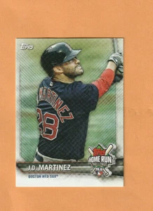 2021 J D MARTINEZ TOPPS HOME RUN CHALLENGE INSERT SP WOW HOT - Picture 1 of 1