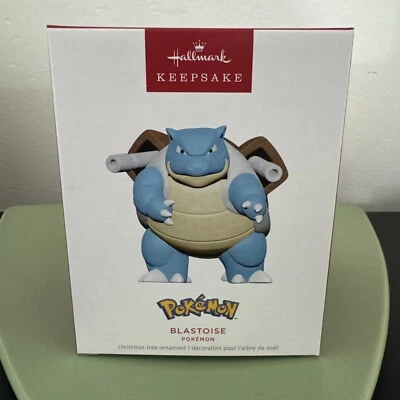 Blastoise Pokemon Hallmark Keepsake Christmas Ornament - 2024 **NEW**