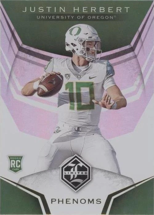 2020 Panini Chronicles Draft Picks Justin Herbert #4