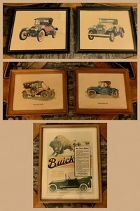 5 Vintage GM Ads Car Pictures Dealership Chevrolet Buick Showroom 1960s - 1970s - Picture 1 of 10