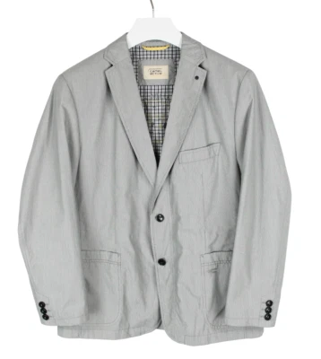 Camel Active Blazer Hombre (Eu) 52 Informal Botonadura Sencilla Rayado Bolsillos - Imagen 1 de 4