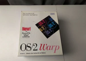 IBM OS/2 WARP Version 3 with  BonusPak 3.5" Floppy Disks - Picture 1 of 4