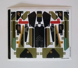 LEGO 76923 Lamborghini Lambo V12 Vision Gran Turismo Original Sticker Sheet NEW - Picture 1 of 1