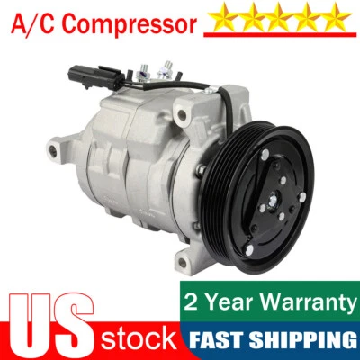 New AC Compressor AEH377 Fits Dodge Ram 1500 5.7L 2009 2010 - Imagem 1 de 4