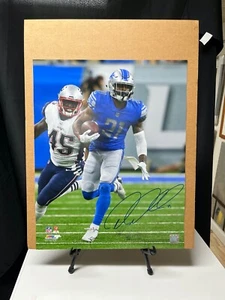 Ameer Abdullah Detroit Lions Signed 16x20 Photo - Picture 1 of 4