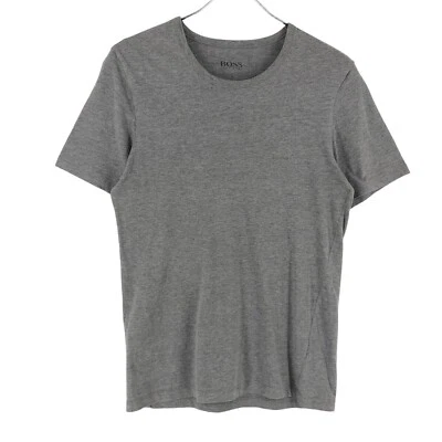 HUGO BOSS Camiseta De Cuello Redondo Gris Para Mujer Talla S - Imagen 1 de 4