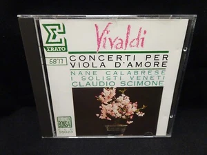 Vivaldi / Nane Calabrese - Concerti Per Viola D'Amore - NM - NEW CASE!!! - Bild 1 von 4