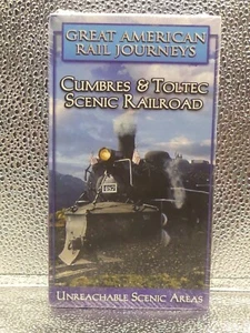 Great American Rail Journeys Cumbres & Toltec Scenic RR VHS New Factory Sealed - Picture 1 of 7
