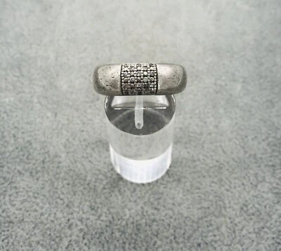 925/- Silberring von Esprit mit weißen simulierten Diamanten Gr. 54, - Bild 1 von 3