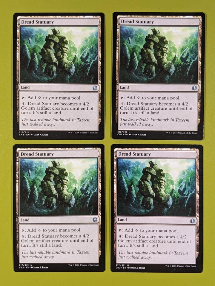 Dread Statuary x4 Conspiracy: Take the Crown 4x Magic the Gathering MTG - Image 1 of 1
