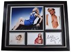 Kylie Minogue Signed Autograph framed 16x12 photo display Music COA AFTAL
