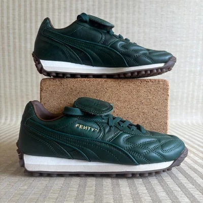 Puma Avanti L Rihanna Fenty Zapatos Mujer Talla 7 Verde Mirto Oscuro Tenis Foto 1 de 4