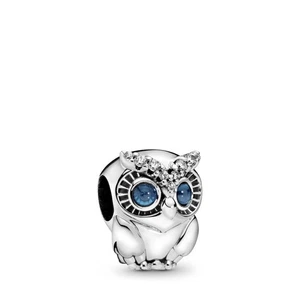 Pandora Charm 798397NBCB Funkelnde Eule Charm 925/- Silber - Bild 1 von 1