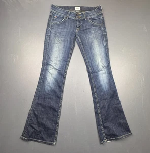 Hudson Jeans Damen 29 Blau Bootcut Faded Made USA Dark Wash Stretch Denim - Bild 1 von 19