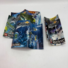LEGO Technic Throwbots - Manuals Instructions Lot of 4 (8500, 8501, 8502, 8503)