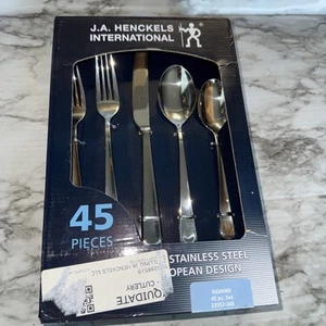Henckels Silvano Set di Posate 45 Pezzi in Acciaio Inox 18/10 - Foto 1 di 6