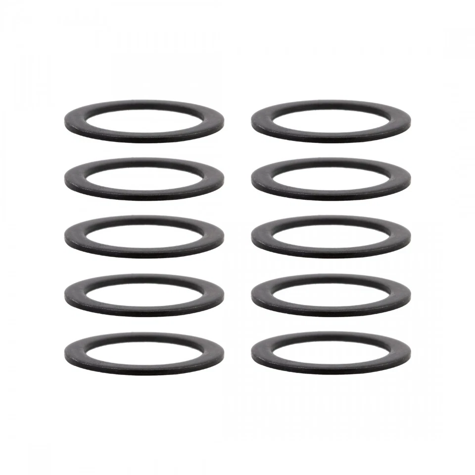 Lavadoras de pedais Sunlite pretas - Peças de reposição duráveis para pedal de bicicleta (pacote com - Imagem 1 de 1