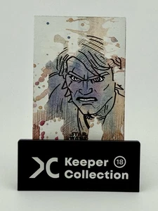 2024 Topps Chrome Star Wars Galaxy Sketch Card 1/1 Anakin Skywalker - Picture 1 of 2