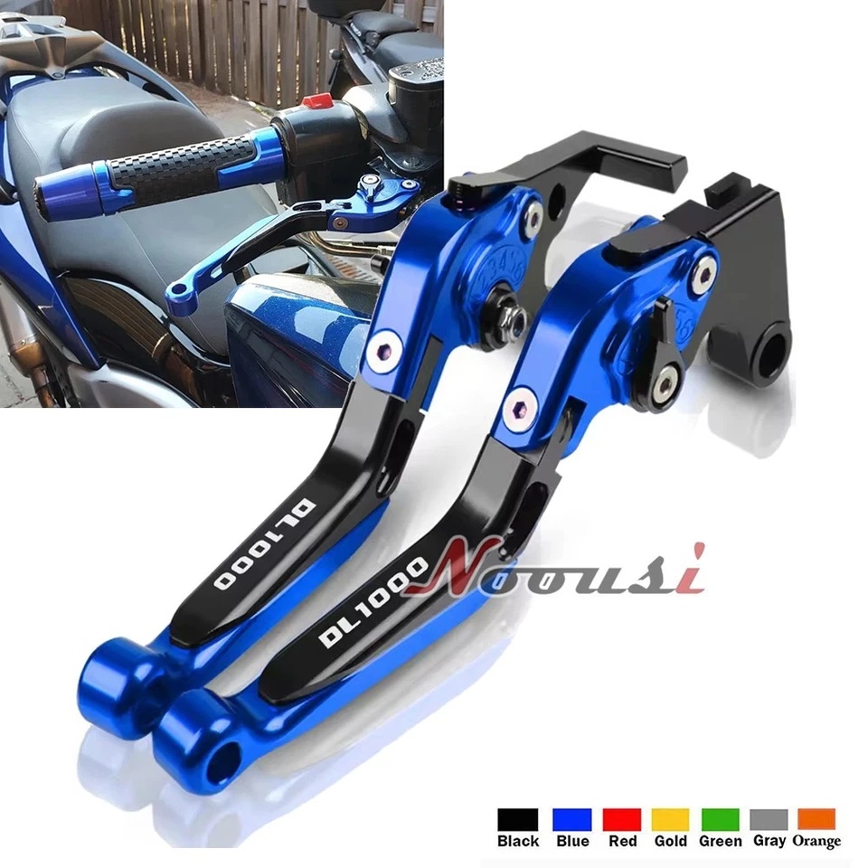 Palancas de embrague frenos CNC para motocicleta Suzuki DL 1000 DL1000 V-Strom 2002-2018 - Imagen 1 de 4