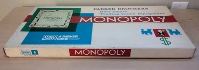 Juego de mesa vintage Monopoly 1961 Parker Brothers  Foto 1 de 4