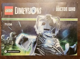 LEGO DIMENSIONS Doctor Who 71238 Illustrated Instruction Manual 2016