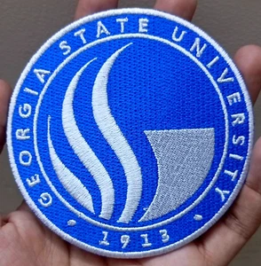 Georgia State University Logo Bügelbild Patch - Aufnäher Patch - gestickt Patch - Bild 1 von 6