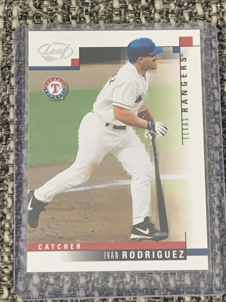 2003 Leaf - Ivan Rodriguez #112 - Image 1 of 2