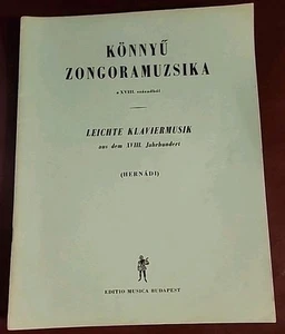 Könignyű Zongoramuzsika (música de piano fácil) Edición Música Budapest 1969 - Imagen 1 de 8