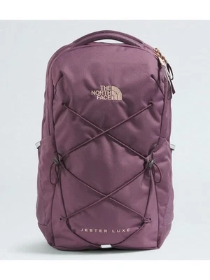 Mochila escolar The North Face para mujer día caminata bufón lujo medianoche malva 27L Foto 1 de 4