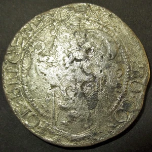 Shipwreck Salvage COA 1616 Dutch Colonial Zeeland Lion Dollar VOC Merestein 1702 - Picture 1 of 6