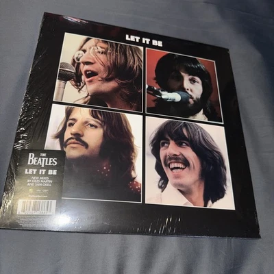 NEW & Sealed The Beatles "Let It Be" LP Vinyl Record (2021) New Mixes - Image 1 of 2