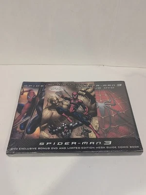 Spiderman 3 & Bonus DVD PLUS Mega Guide Comic Book *BRAND NEW & SEALED* Marvel - Image 1 of 4